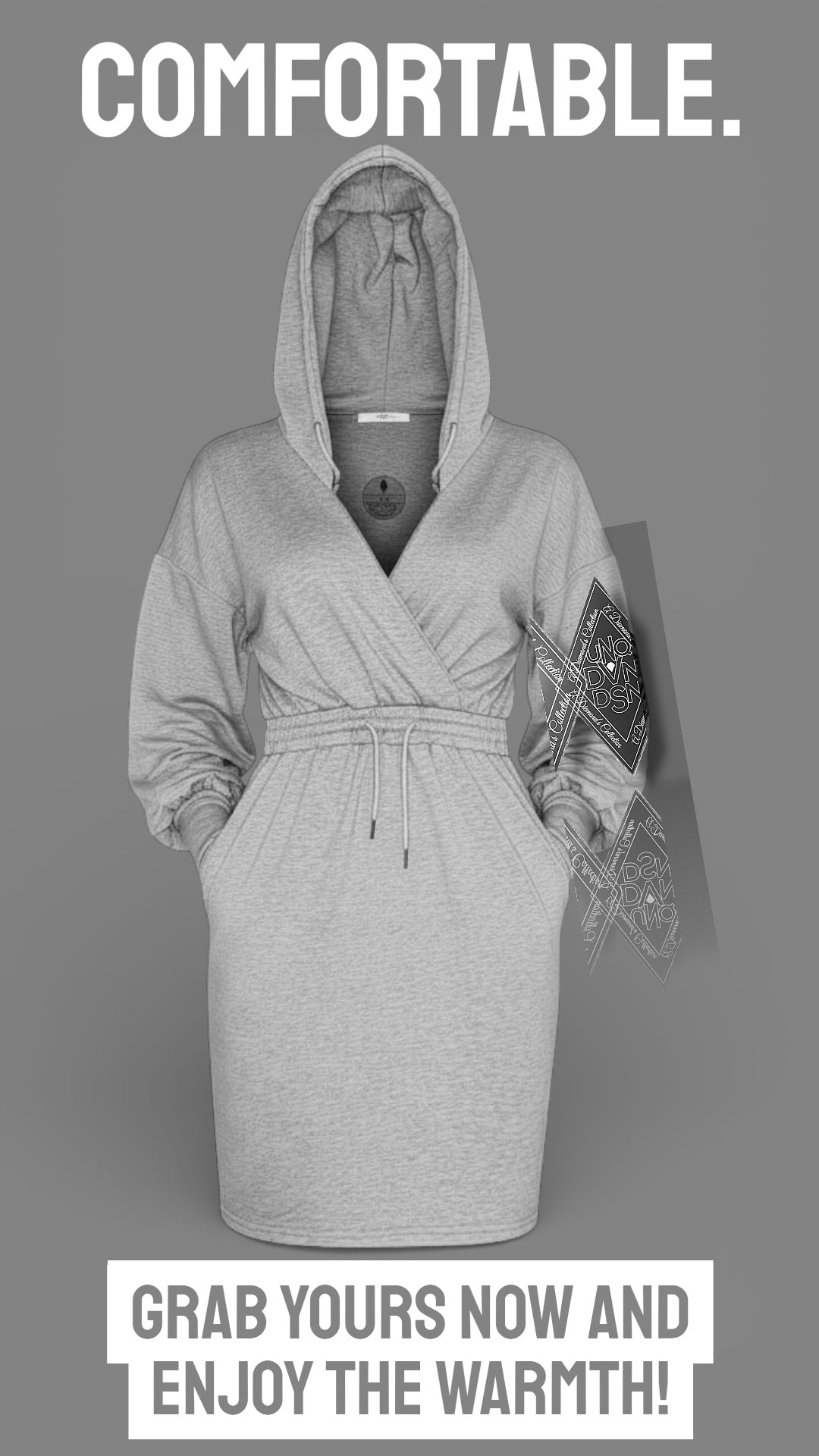 The hoodie dress A Diamonds Collection