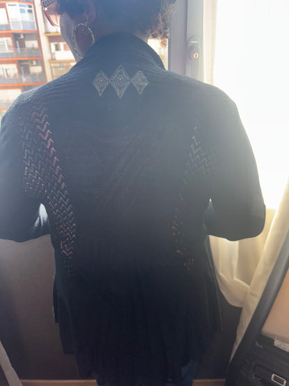 Viscose Babydoll knitted sweater