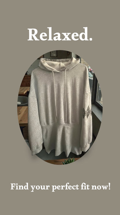The Comfy Diamond casual  hoodie