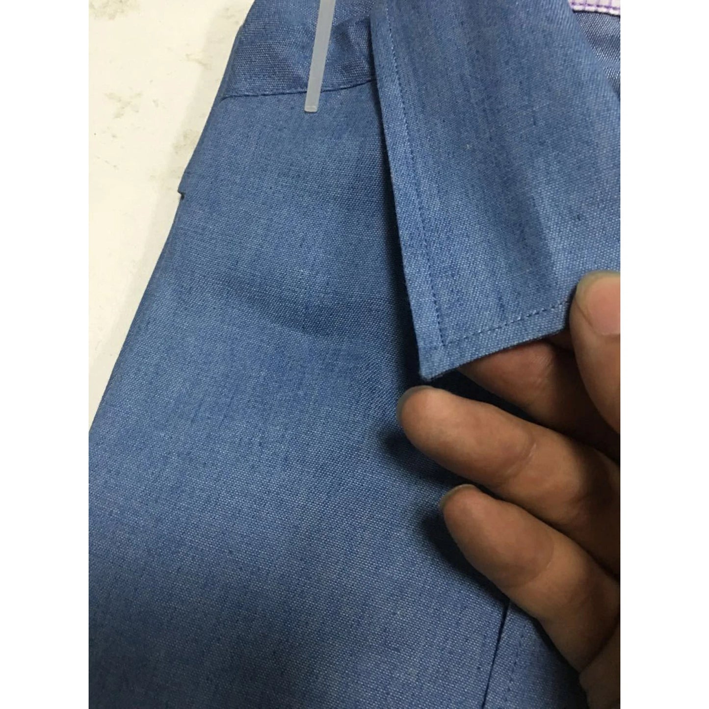 Mens Denim Shirts Long Sleeve Men Dress Shirt Fashion Slim Fit Style Navy Blue Jeans Male Shirt Longsleeve Shirt for Men