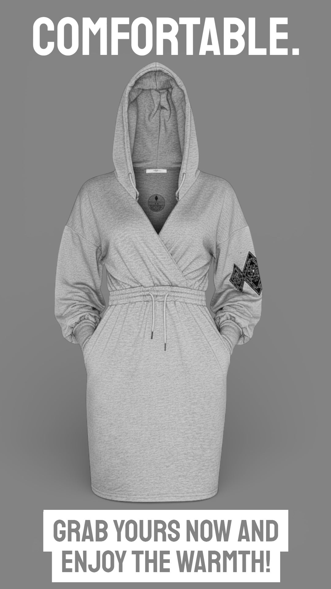 The hoodie dress A Diamonds Collection