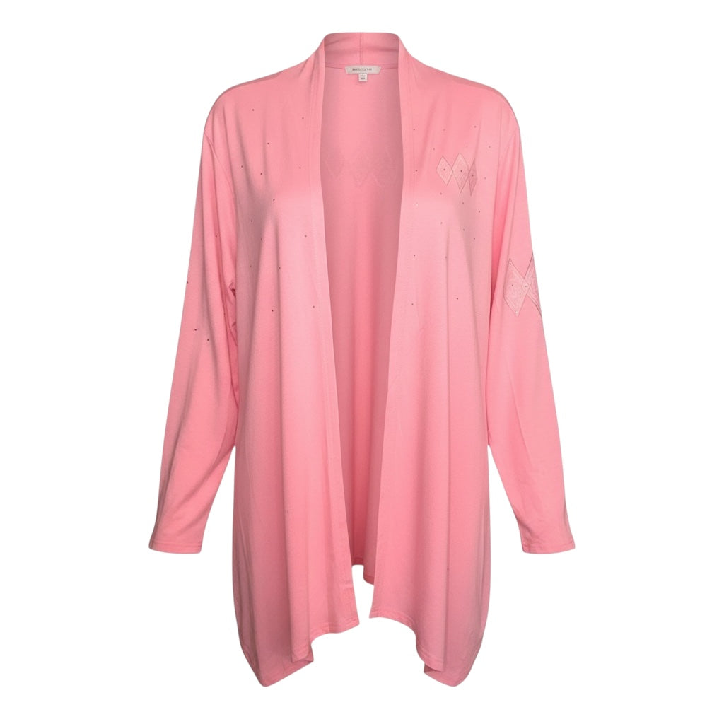 A Diamonds Collection Baby Doll Woman pocketed Cardigan with sparkle