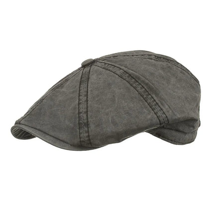 Painter Denim Material Star Anise Berets Unisex Newsboy Hat Men's High Quality  Women's Model Catwalk Golf Outdoor Caps BL04