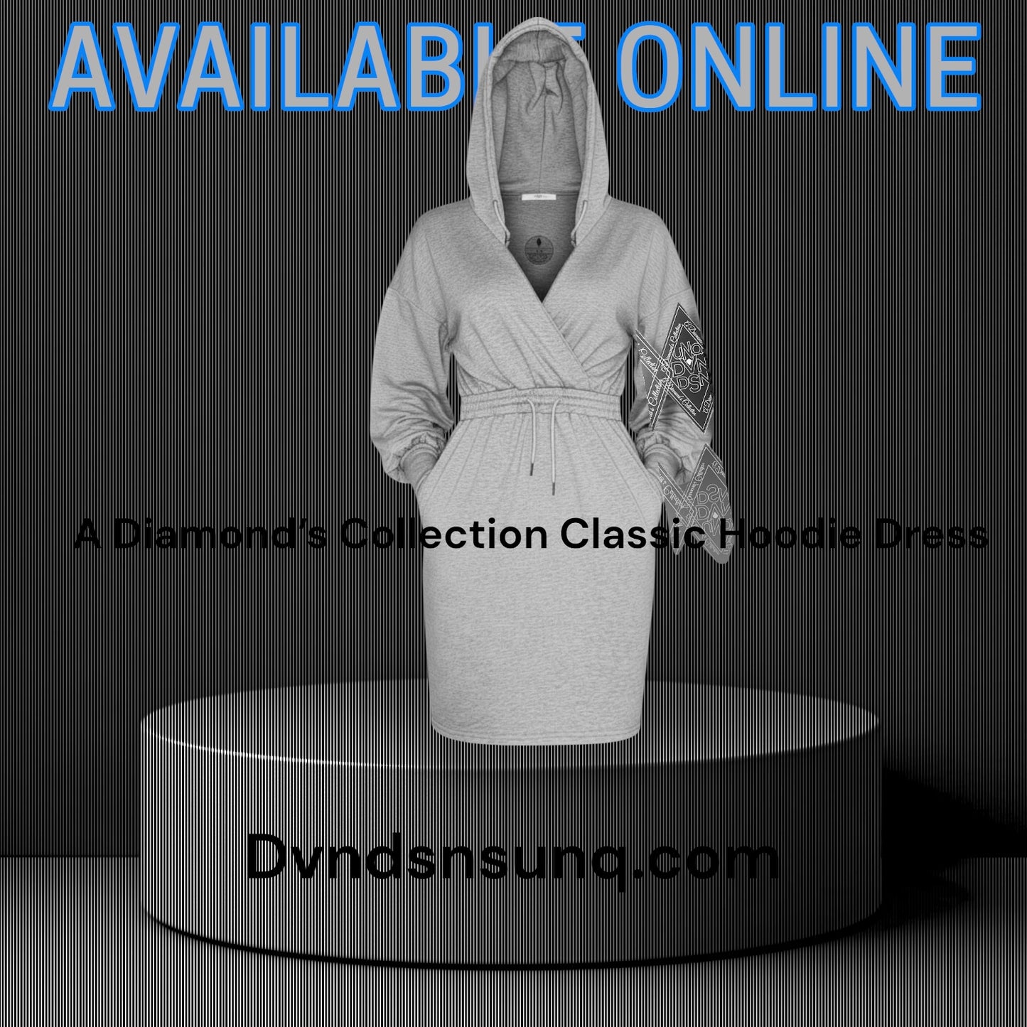 The hoodie dress A Diamonds Collection