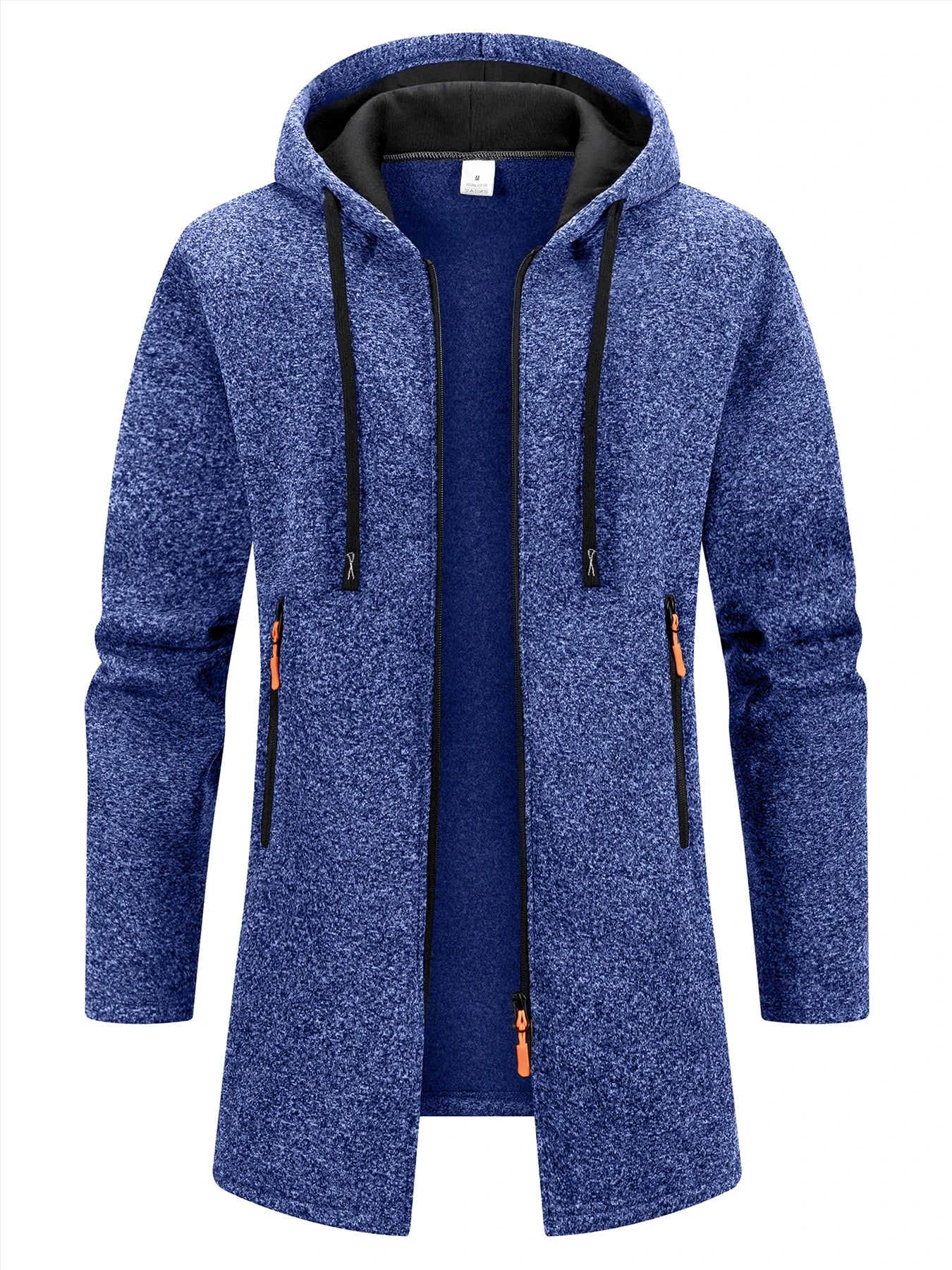 Men's Sweaters Coat Autumn Winter Warm Zipper Medium Long Cardigan Sweaters Man Casual Sweatshirts Sweatercoat Mens Clothes