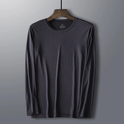 Good Quality 6XL 7XL 8XL T-Shirts Men Plus Size Long Sleeve Tshirt Male Tee Shirt Autumn Hiking Camping Tops Oversized Clothes