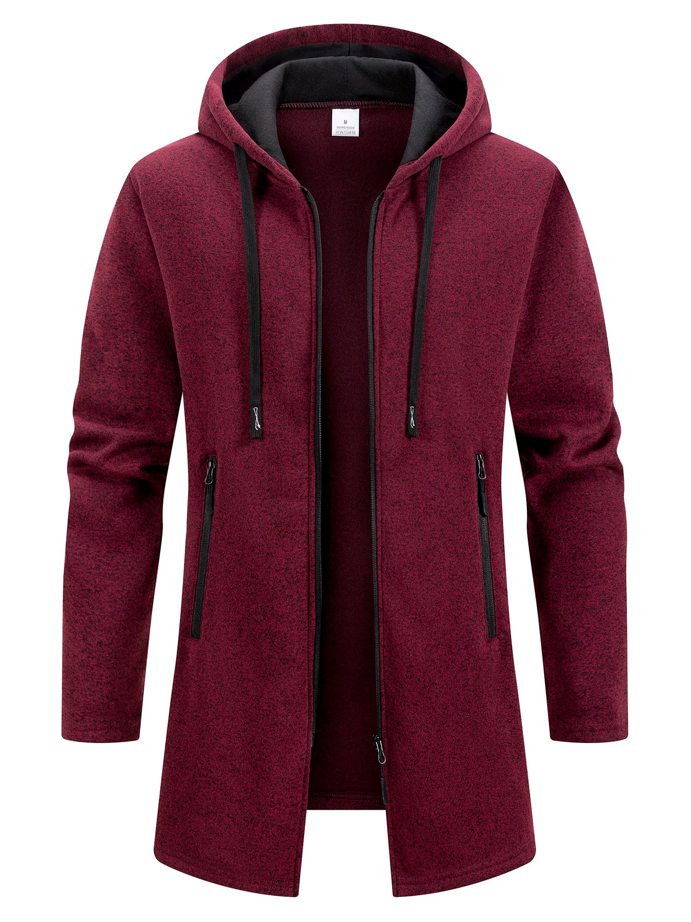 Men's Sweaters Coat Autumn Winter Warm Zipper Medium Long Cardigan Sweaters Man Casual Sweatshirts Sweatercoat Mens Clothes