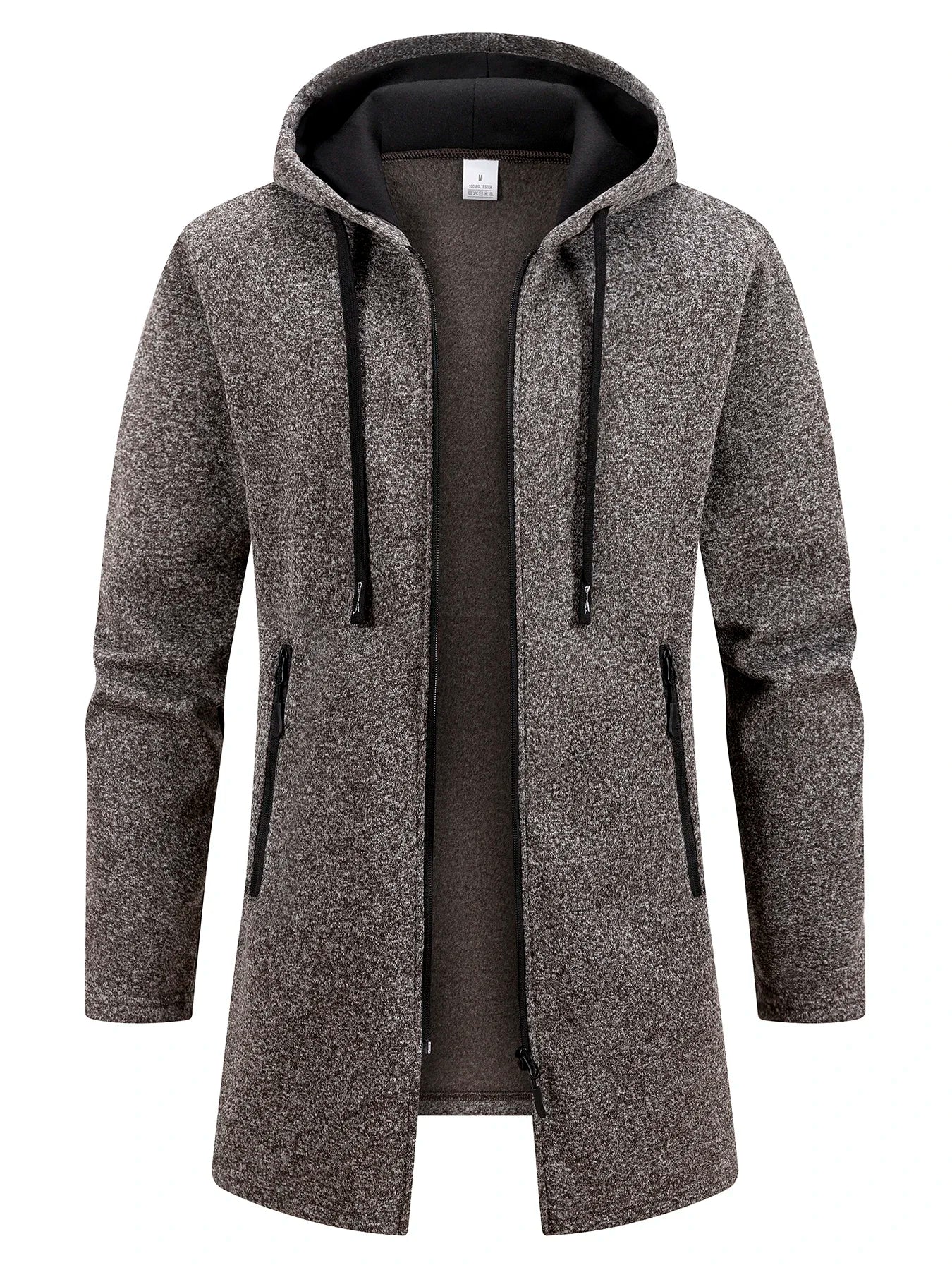 Men's Sweaters Coat Autumn Winter Warm Zipper Medium Long Cardigan Sweaters Man Casual Sweatshirts Sweatercoat Mens Clothes