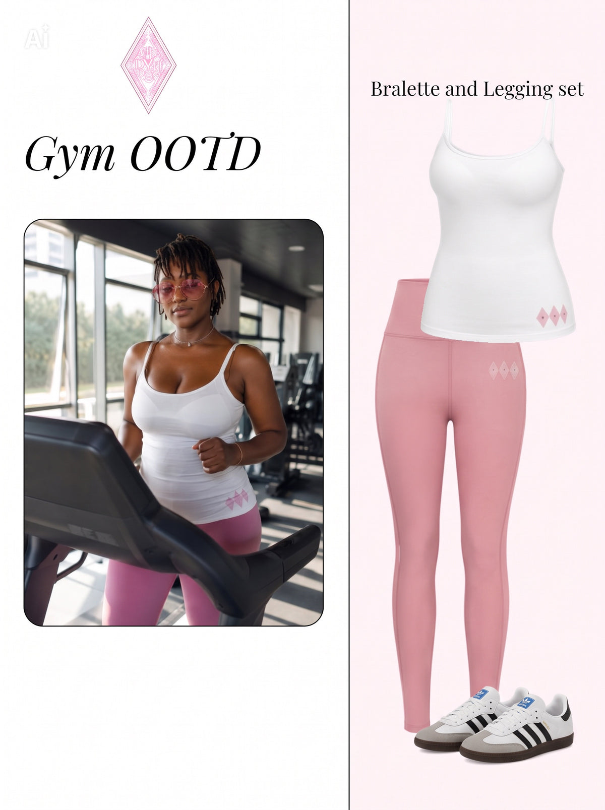 A Diamond’s Collection – Tall Ladies ‘On the Go’ 3 Piece ‘On the Go’ Hoodie Set