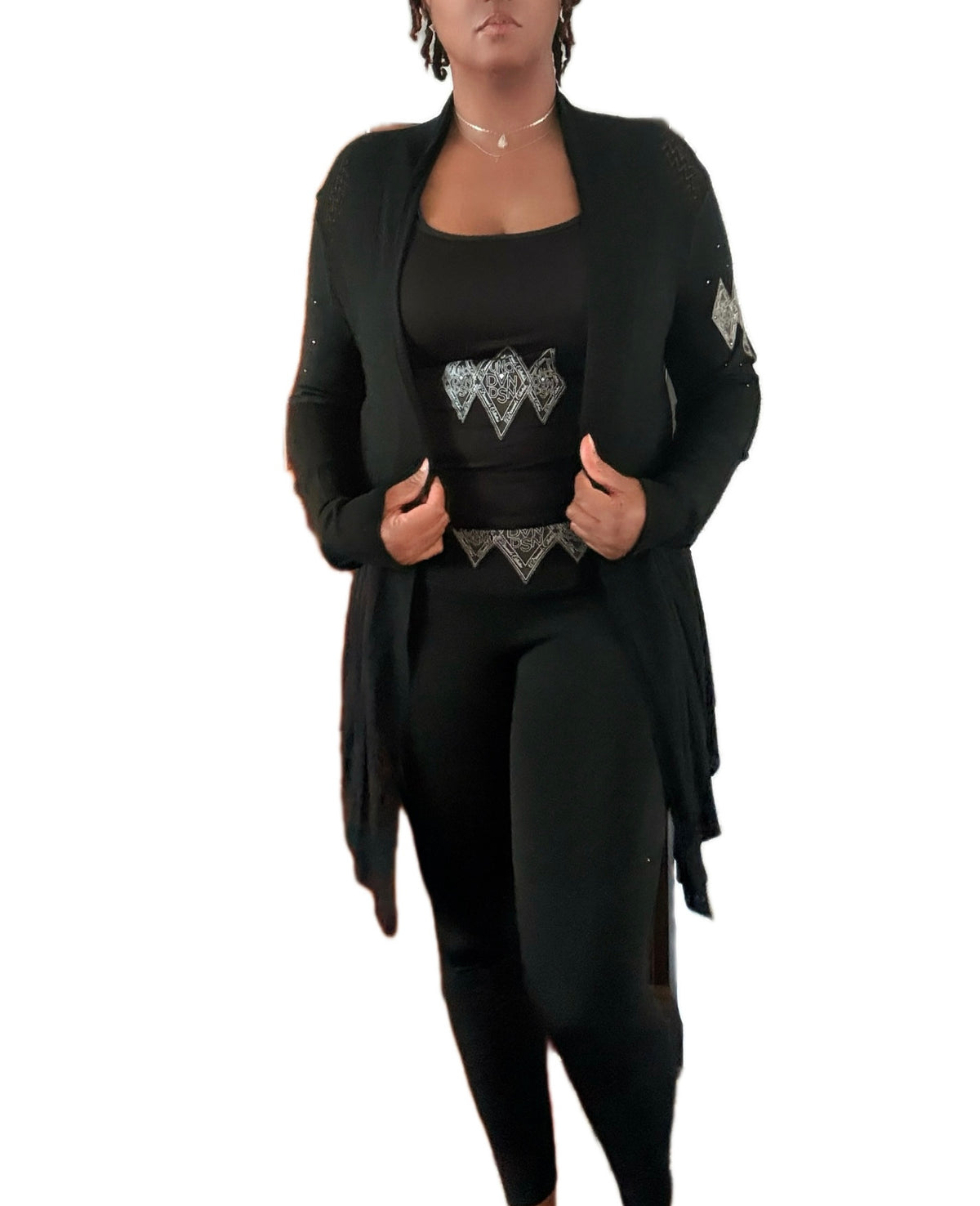 Tall ladies ‘On The Go’ 3 Piece Babydoll & Bralette Cardigan Collection