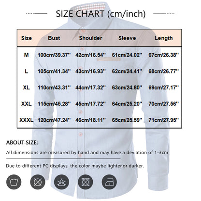 Mens Denim Shirts Long Sleeve Men Dress Shirt Fashion Slim Fit Style Navy Blue Jeans Male Shirt Longsleeve Shirt for Men