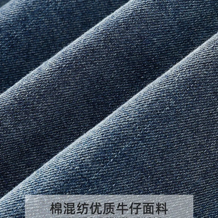 New American Retro Long-sleeved Shirts in Autumn and Winter,ruffian Handsome Loose Large-size Casual Tooling Jacket,Denim Jacket