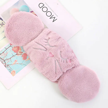 Women's Thick Warm 2-in-1 Ear and Face Mask for Cycling